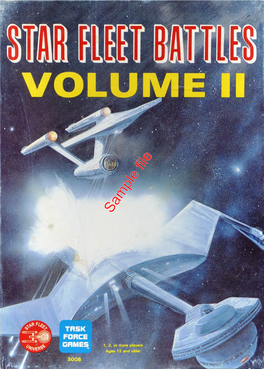 Star Fleet Battles Commander's Rulebook Volume Ii