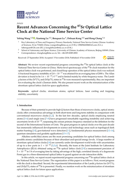 Recent Advances Concerning the 87Sr Optical Lattice Clock at the National Time Service Center
