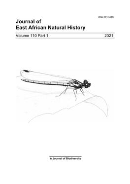 Journal of East African Natural History