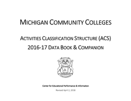 Michigan Community Colleges