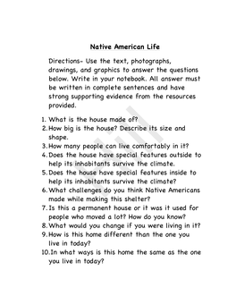 Native American Life