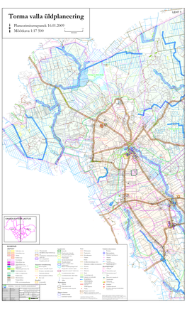 Torma Valla Üldplaneeringu Kaart 1