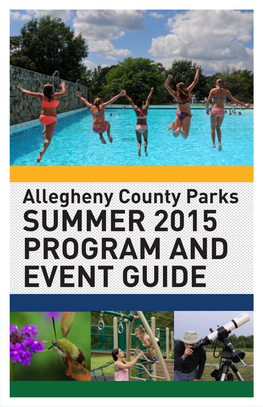 2015 Summer Program and Events Guide