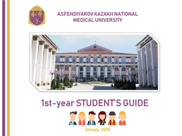 1St-Year STUDENT's GUIDE