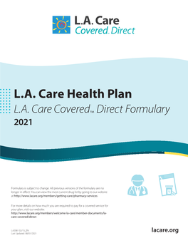 L.A. Care Covered Direct Formulary