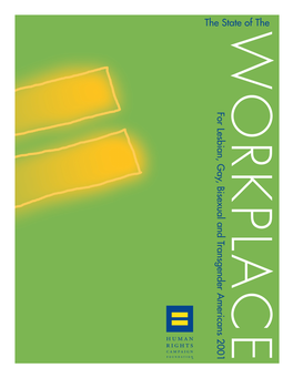 Workplacethe State of the for Lesbian, Gay, Bisexual And