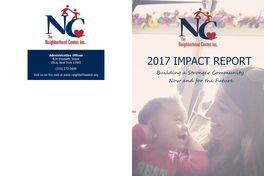 2017 IMPACT REPORT (315) 272-2600 Visit Us on the Web at Building a Stronger Community Now and for the Future Section 9 Section 1