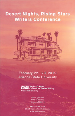 Desert Nights, Rising Stars Writers Conference