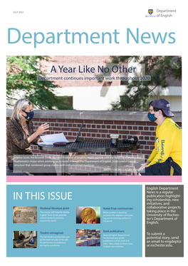 Dept Newsletter