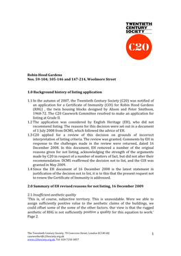 1 Robin Hood Gardens Nos. 59-104