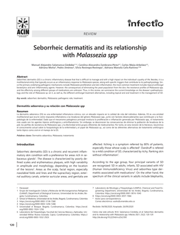 Seborrheic Dermatitis and Its Relationship with Malassezia Spp