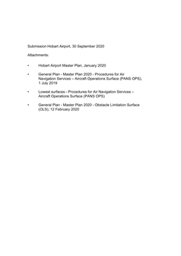 Clarence Draft Local Provisions Schedule Attachments: Clarence Draft LPS - TPC Letter Directions Prior to Hearing, 29 September 2020.Pdf