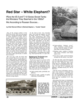 Red Star – White Elephant?