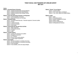 Tigray Social Cash Transfer (Sct) Endline Survey May 2014