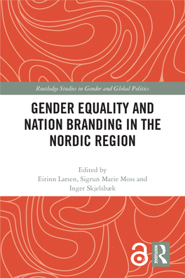 Gender Equality and Nation Branding in the Nordic Region