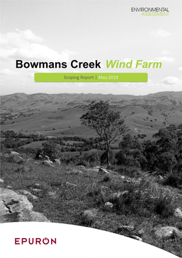 Bowmans Creek Wind Farm