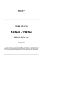 Senate Journal