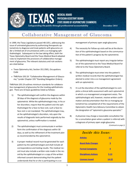 Texas Physician Assistant Board Disciplinary