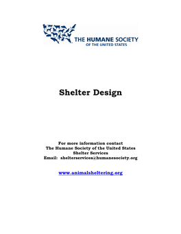 Shelter Design Packet 8 12