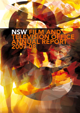 New South Wales Film and Television Office Annual Report 2007-08