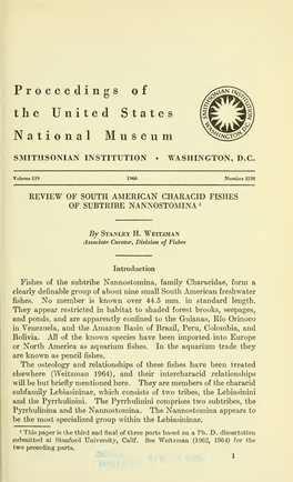 Proceedings of the United States National Museum