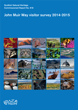 John Muir Way Visitor Survey 2014-2015