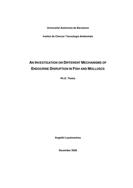 An Investigation on Different Mechanisms of Endocrine