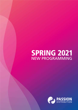 Passion Spring 2021 Catalogue