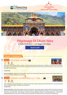 Badrinath Dham Ex Delhi