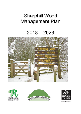 Sharphill Wood Management Plan 2018 – 2023
