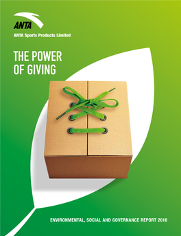 The Power of Giving