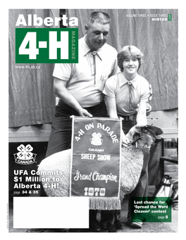 Alberta 4-H Magazine