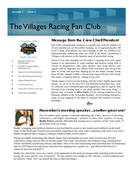 The Villages Racing Fan Club