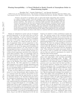 Pinning Susceptibility: a Novel Method to Study Growth Of