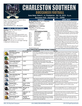 Game Notes: Game 6 - Vs