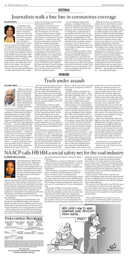 Truth Under Assault NAACP Calls HB 1414 A