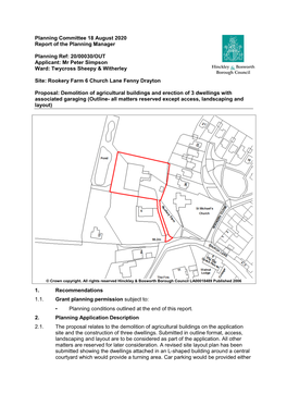 Rookery Farm 6 Church Lane Fenny Drayton