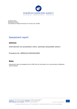 Pentosan Polysulfate Sodium