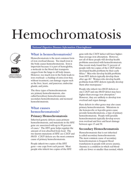 Hemochromatosis