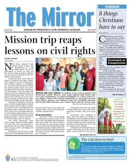 Mission Trip Reaps Lessons on Civil Rights