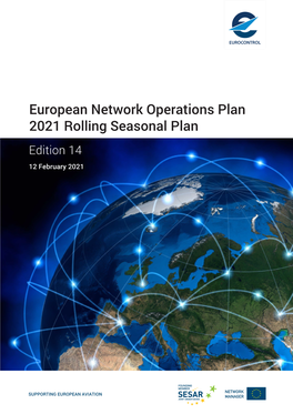 European Network Operations Plan 2021 Rolling Seasonal Plan Edition 14 12 February 2021
