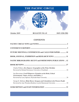 Bulletin of the Pacific Circle 43 October 2019