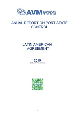 Anual Report on Port State Control Latin American