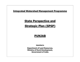 Integrated Watershed Management Programme