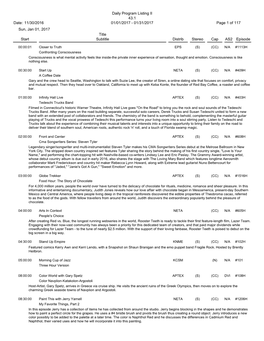 01/31/2017 Daily Program Listing II 11/30/2016 Page 1 of 117