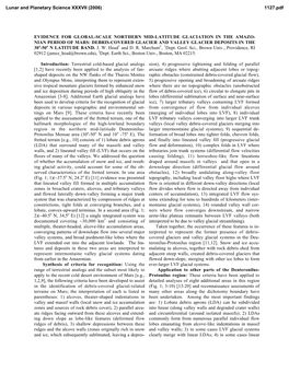 Evidence for Global-Scale Northern Mid-Latitude