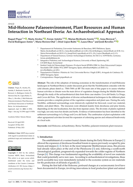 Mid-Holocene Palaeoenvironment, Plant Resources and Human Interaction in Northeast Iberia: an Archaeobotanical Approach