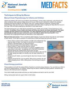 Techniques to Bring up Mucus, Manual