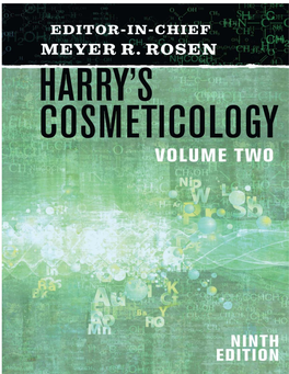 Harry's Cosmeticology 9Th Edition Volume 2