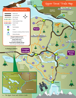Upper Kenai Trails Map Anchorage
